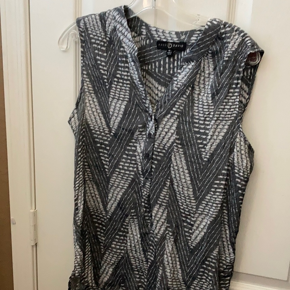 FINAL MARKDOWN Fred David tunic style top xl